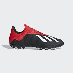 Adidas X 18.3 Artificial Grass Férfi Focicipő - Fekete [D58600]